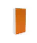 шкаф 60 Астра Белый / Оранжевый