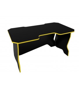 Геймерский стол 120 см чёрный / жёлтый