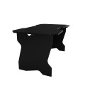 Геймерский стол 120 см чёрный / чёрный