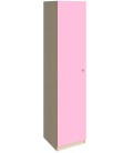 колонка закрытая Астра дуб молочный / розовый